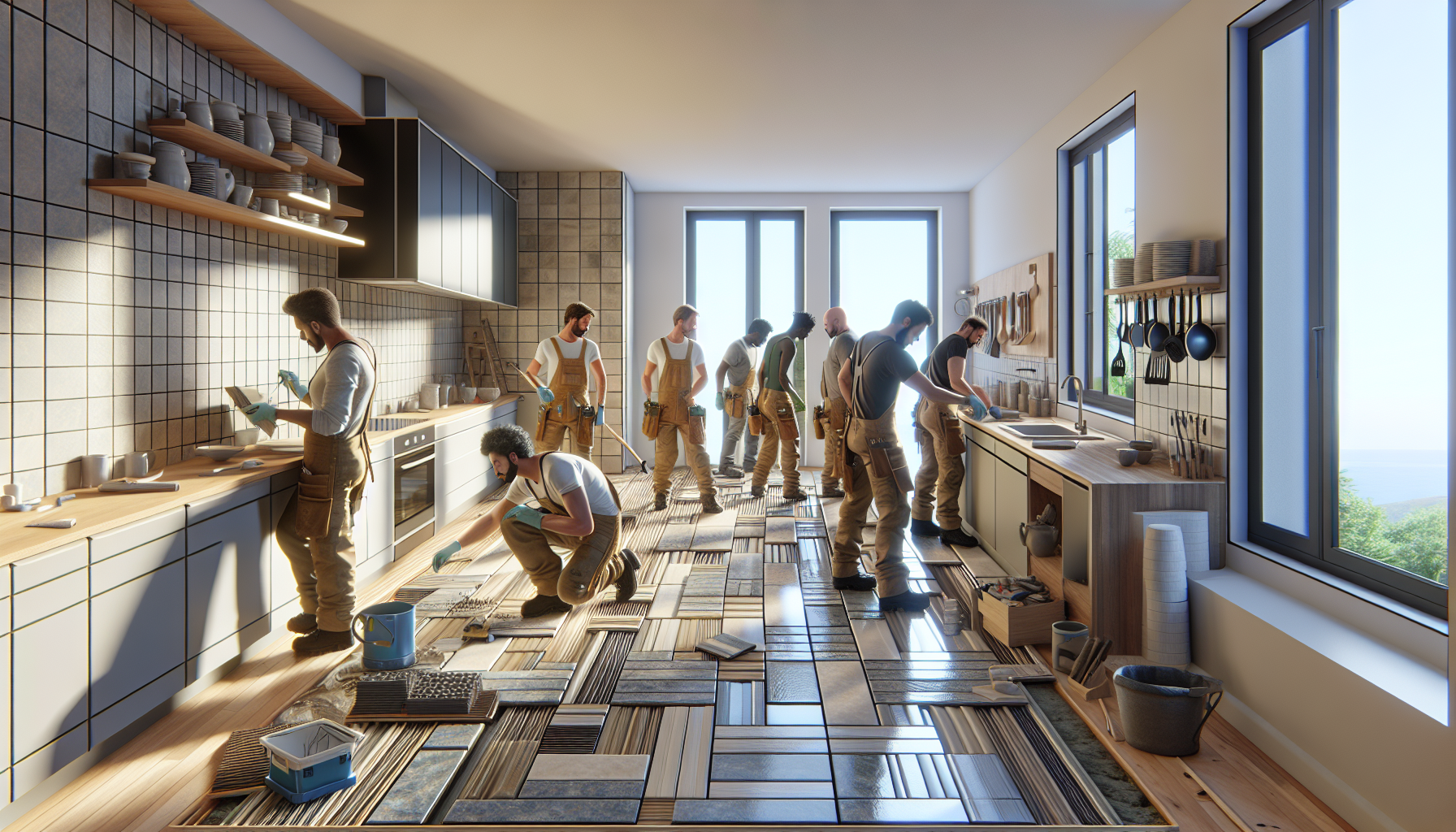 Reforma de cocina en piso de Tenerife con materiales de calidad